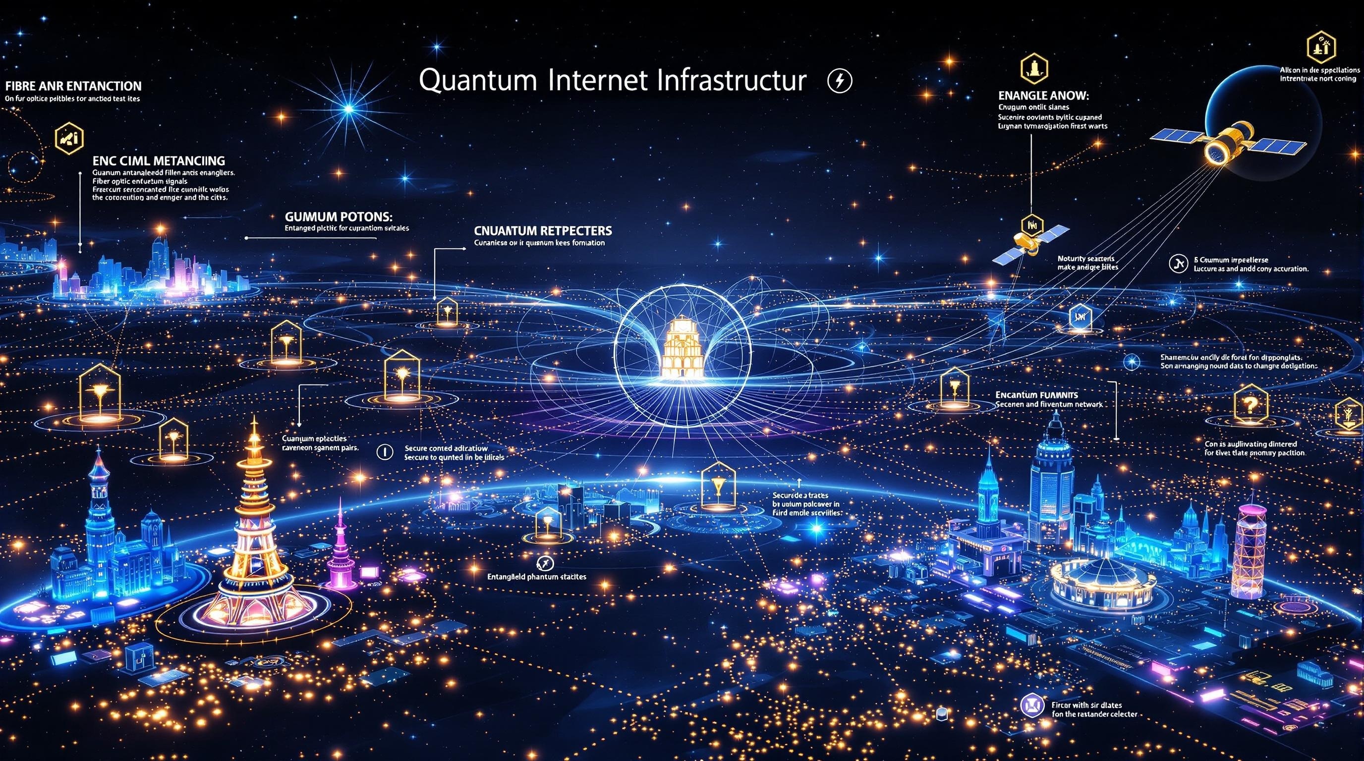 Read more about the article Quantum Internet: Revolutionizing Data Transmission and Security